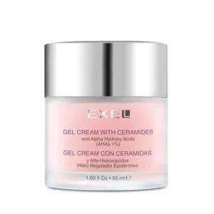 FACIAL GEL CREAM with CERAMIDES and glycolic acid 1.65oz